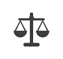 Iconografía ética aplicada a machine learning con balanza