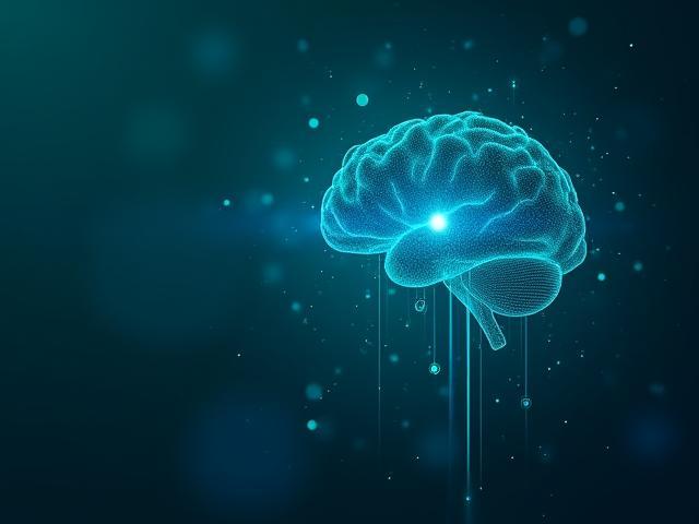 Representación visual de Inteligencia Artificial avanzada para tendencias del 2024
